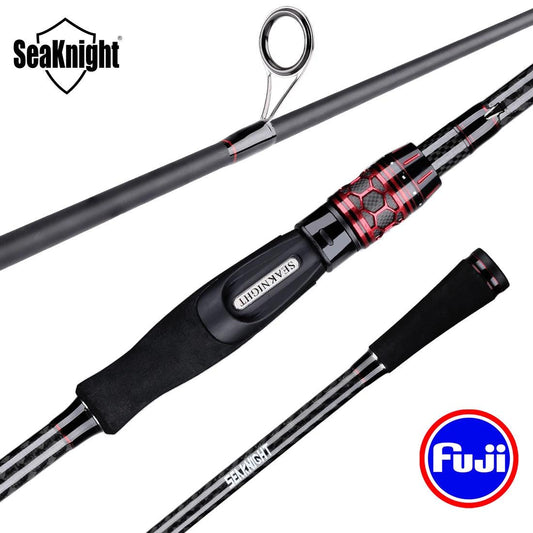 SeaKnight Brand Kraken Series Fishing Rod 2.4M 2.1M 1.98M FUJI Guide Lure Rod L ML M MH Power 30+40T Carbon Spinning Casting Rod - Wild Frontier Gear LLC