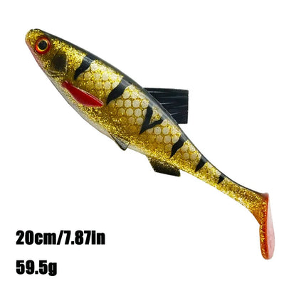20cm/7.87in/59.5g Fishing Lures Soft Artificial Bait Lure Fishing Gear