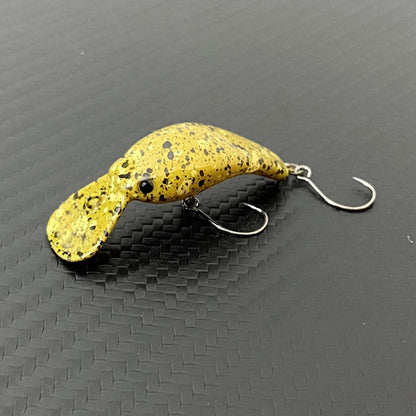 LTHTUG Area Trout Fishing Lure RUSH BELL Medium Diving Minnow 33mm 2g Floating Crankbait Noiseless Hard Artificial LW124