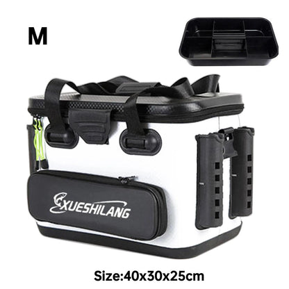 20/28L Portable Fishing Barrel Box EVA Fishing Bag Rod Bait Reel Fish Storage Bag Single Shoulder Bag Hook Lure Luya Handbag - Wild Frontier Gear LLC