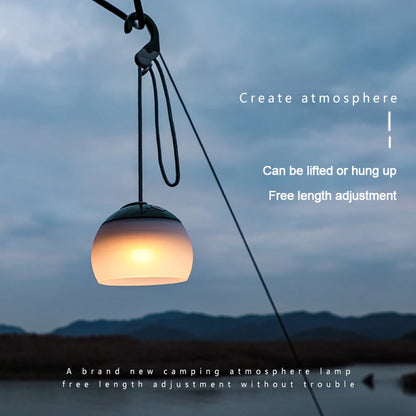 Camping Light Outdoor Camping Tent Light LED Charging Lighting Hanging Light Portable Emergency Camping Atmosphere Light