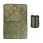 Vilead Maple Winter Warm Waterproof Quilt Wearable cape With Button Camo Woobie Blanket Waterproof Poncho Liner for Outdoor Camp Wild Frontier Gear LLC