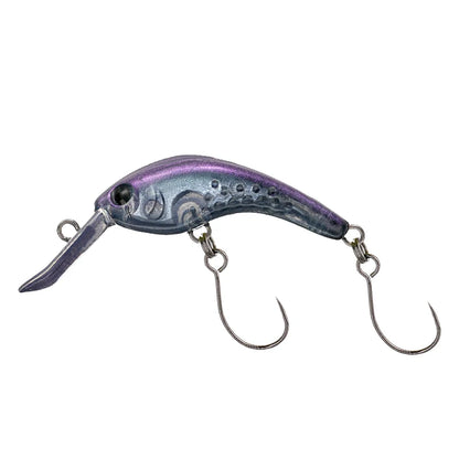 LTHTUG Area Trout Fishing Lure RUSH BELL Medium Diving Minnow 33mm 2g Floating Crankbait Noiseless Hard Artificial LW124