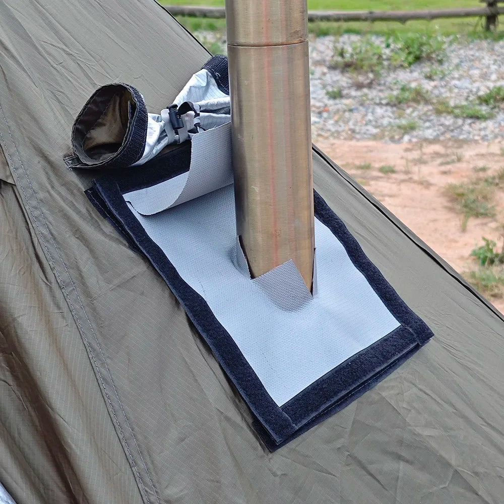 Hot Tent Stove Jack Fire Resistant Anti-Scald Vent Pipe Accessory - Wild Frontier Gear LLC