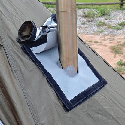 Hot Tent Stove Jack Fire Resistant Anti-Scald Vent Pipe Accessory - Wild Frontier Gear LLC