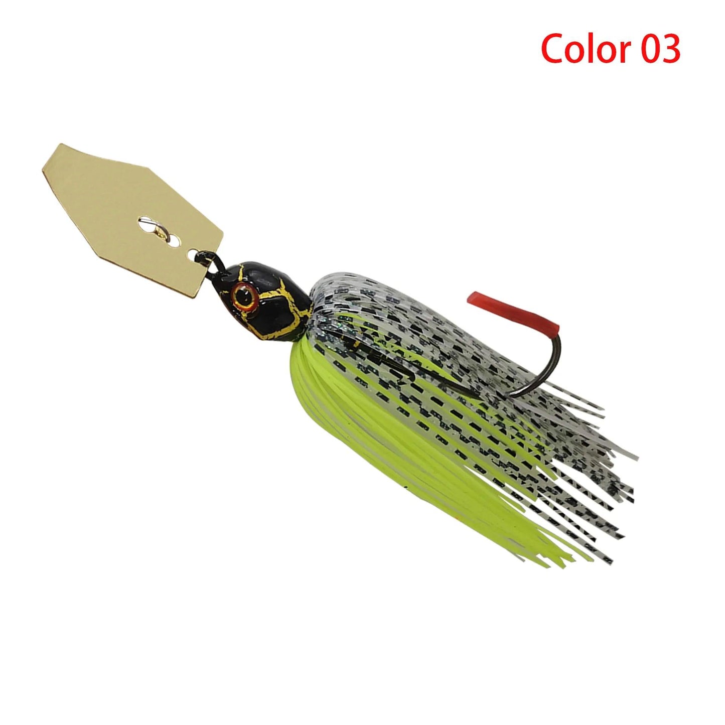 Mycena Multi-Weight Fishing Lure: Chatterbait, Spinnerbait, and Buzzbait for Bass and Pike - Wild Frontier Gear LLC