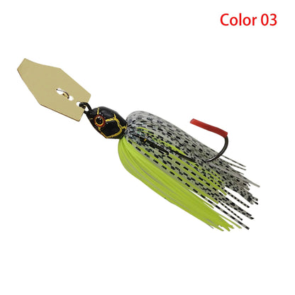 Mycena Multi-Weight Fishing Lure: Chatterbait, Spinnerbait, and Buzzbait for Bass and Pike - Wild Frontier Gear LLC