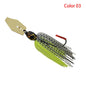 Mycena Multi-Weight Fishing Lure: Chatterbait, Spinnerbait, and Buzzbait for Bass and Pike - Wild Frontier Gear LLC