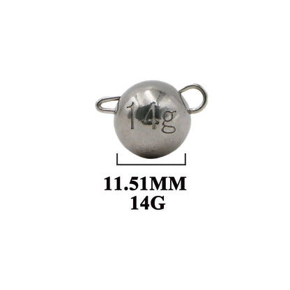 10/1PCS Fishing Tackle Tungsten Jig Cheburashka Wolfram Drop Shot Weights Sinkers TUNGSTEN CHEBURASHKA SINKER Weight Wild Frontier Gear LLC