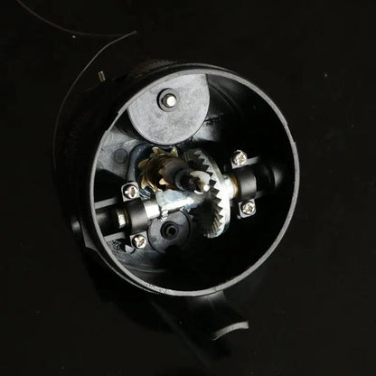Heavy-Duty Metal Spincast Fishing Reel with 7# Nylon Line for Outdoor Adventures - BL40 Model - Wild Frontier Gear LLC