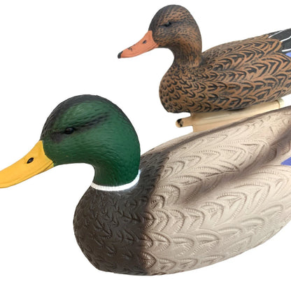 Eva Decoy Floating Hunting Shooting Artificial Collapsible Drake Duck Decoy Garden Decoration Floating Outdoor Park Lake