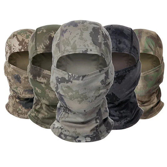 Tactical Camouflage Balaclava Full Face Mask Wargame CP Military Hat Hunting Bicycle Cycling Army  Bandana Neck