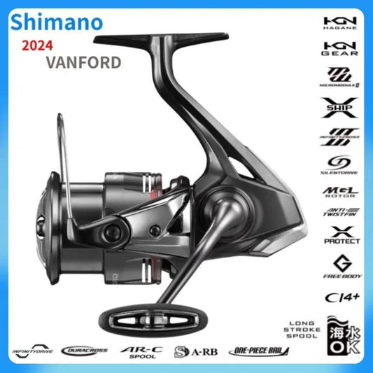 2024 SHIMANO VANFORD High Performance Saltwater Spinning Reel with MGL Rotor and CI4+ Construction - Wild Frontier Gear LLC