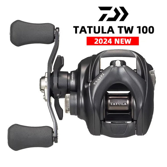 2024 NEW DAIWA TATULA TW100 Fishing Reel Baitcast Reel 7+1BB Drag 5KG TW 100 Wild Frontier Gear LLC