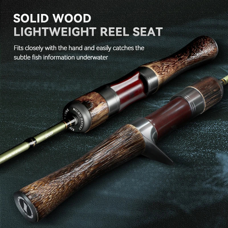 Kingdom Fishing Rods STREAM KING Ultralight 62g Spinning Casting 1.45/1.65/1.39/1.53m UL Baitcasting Travel Stream Fishing Rod Wild Frontier Gear LLC