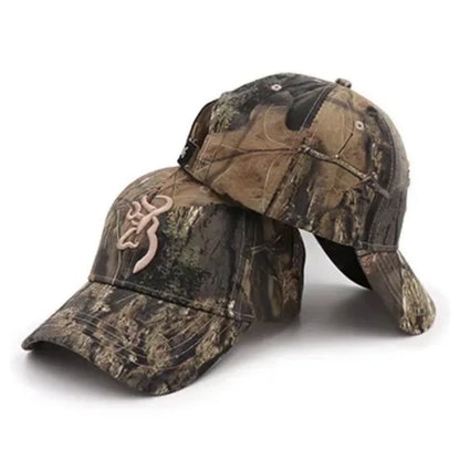 New High Quality Embroidery Camouflage Baseball Cap Men Women Outdoor Sports Jungle Hunting Hiking Fishing Adult Fashion Sun Hat