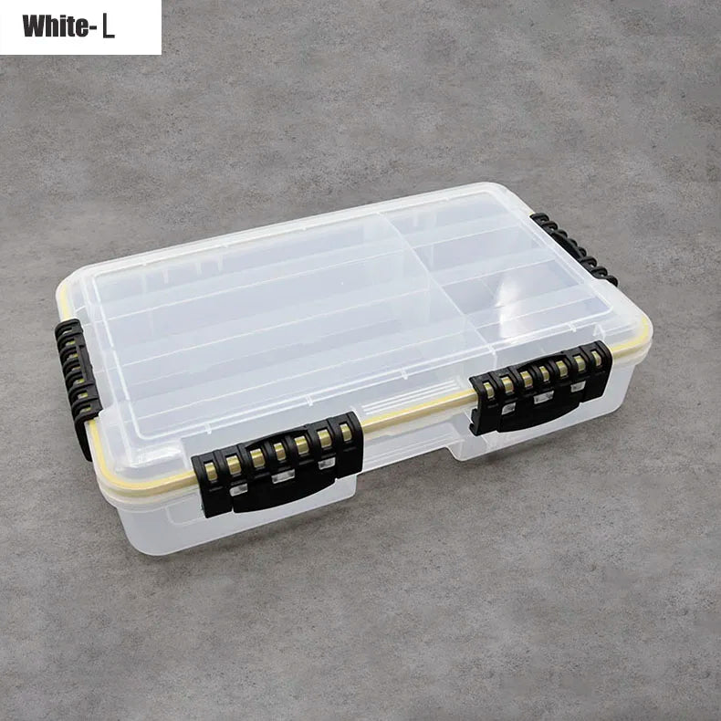 Waterproof Fishing Tackle Box Large Capacity Fishing Accessories Tool Storage Box Fish Hook Lure Fake Bait Box Fishing Supplies