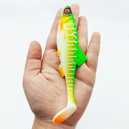 1 Pc Fishing Lures Soft T Tail 15cm/5.91in/26g Bait  Fishing Lure