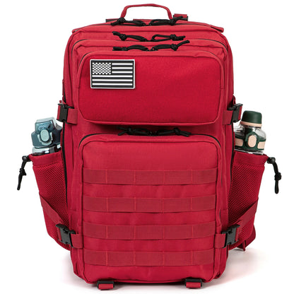 45L Molle Tactical Backpack Bag Hunting MOLLE Backpack GYM For Men EDC Outdoor Hiking Survival Rucksack Witch Bottle Holder