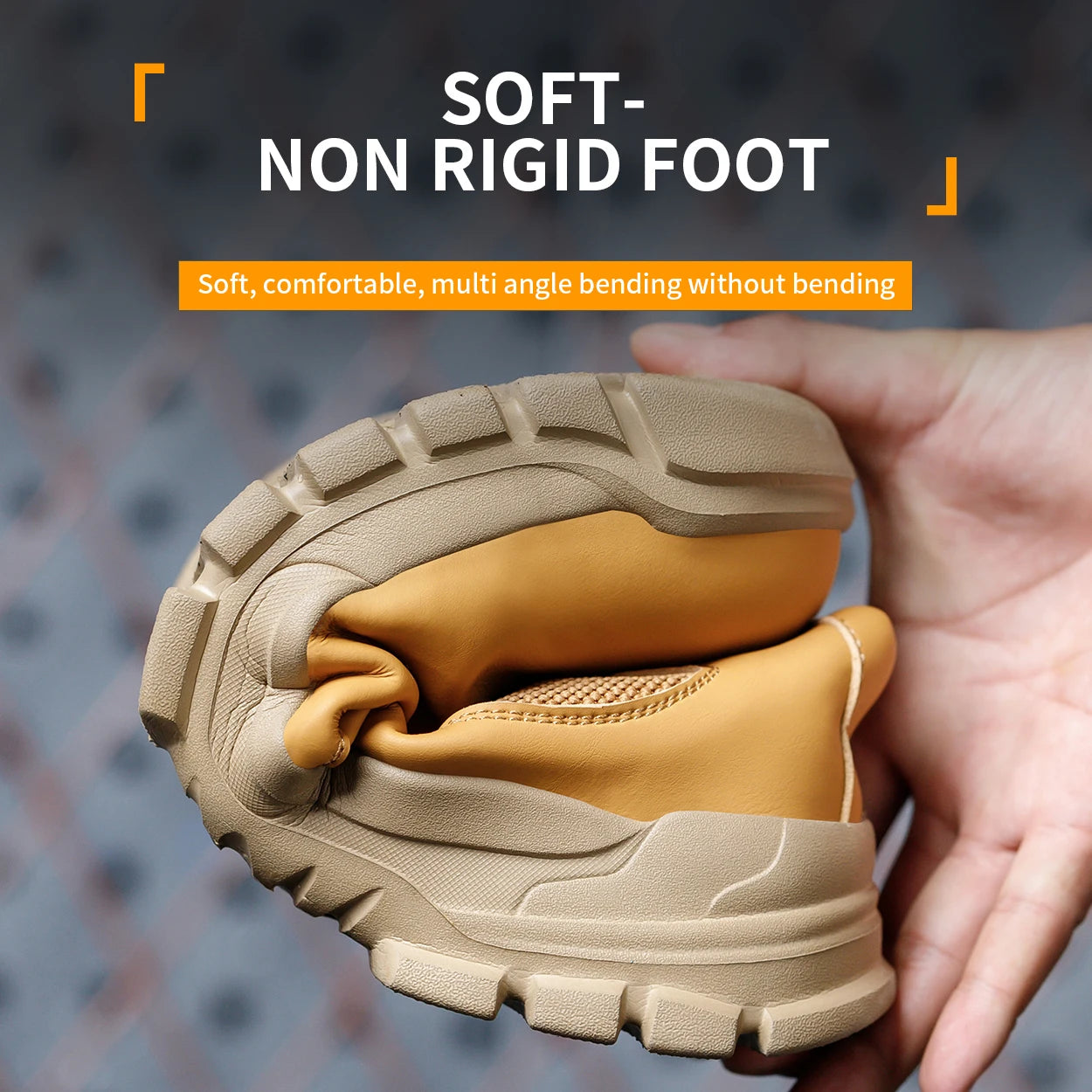 Waterproof Men's Safety Work Boots Steel Toe Shoes Anti Impact And Anti-Puncture Outdoor Adventure Hiking - Wild Frontier Gear LLC