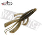 WALK FISH 8PCS Crazy Flapper Fishing Lures 90mm 3g Soft Lure Fishing Lures Soft TPR Baits Shrimp Bass Peche Gear Fishing Tackle Wild Frontier Gear LLC