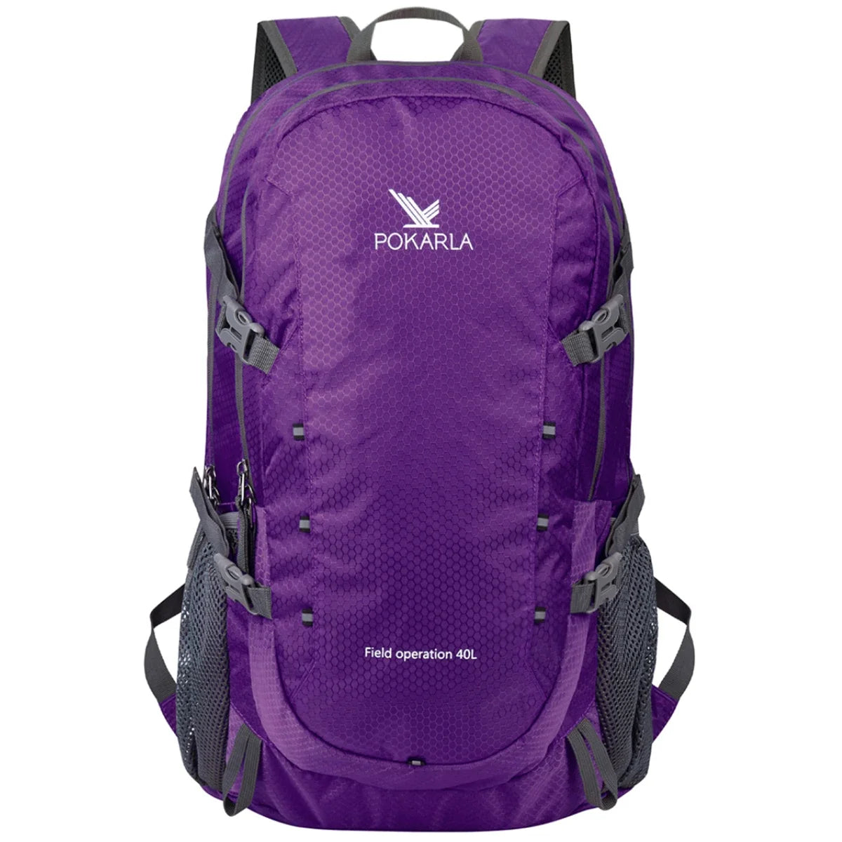 POKARLA 40L Lightweight Packable Backpack Hiking Daypack Walking Rucksack Foldable Camping Sports Outdoor Knapsack for Women Men