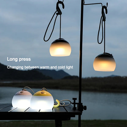 Camping Light Outdoor Camping Tent Light LED Charging Lighting Hanging Light Portable Emergency Camping Atmosphere Light