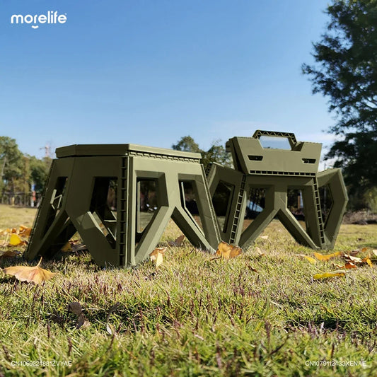 Outdoor Camping Folding Stool Portable and Foldable Small Stool Fishing Stool Outdoor Furniture