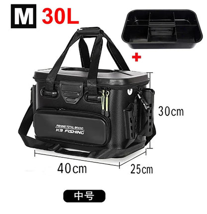 Portable Light 21L 30L 43L Fishing Box Tackle Box Outdoor Tank Case Gear Tools Fish Storage Sea Fishing with Portable Air Holes - Wild Frontier Gear LLC
