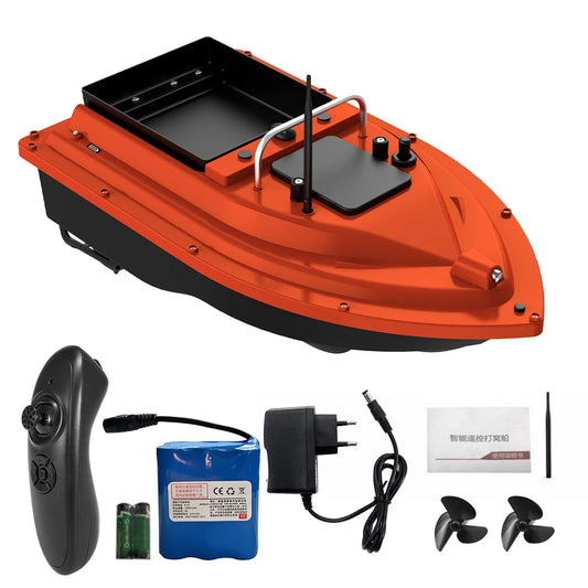 D16 52000mAh/12000mAh Wireless Remote Control Fishing Bait Boat Fishing Feeder Fish Finder Device 430-540 yards Remote Range