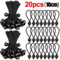 Outdoor Elastic Ball Rope Bungee Cords Portable Tent Fixing Tarpaulin Awning Canopy Heavy Duty Tarp Tie Down for Shelter Cargo Wild Frontier Gear LLC