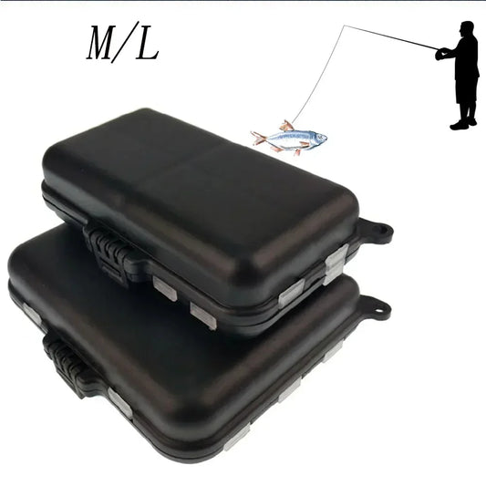 Multi Slots Fishing Box Lure Boxes Double Sided Use Bait Hook Case Organizer Large Capacity Lure Storage Case Fishing Tackle