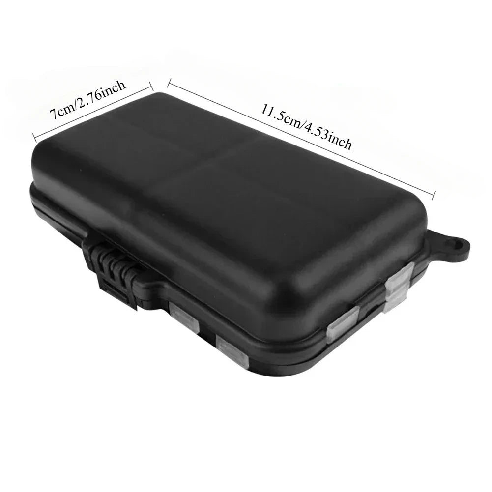Multi Slots Fishing Box Lure Boxes Double Sided Use Bait Hook Case Organizer Large Capacity Lure Storage Case Fishing Tackle