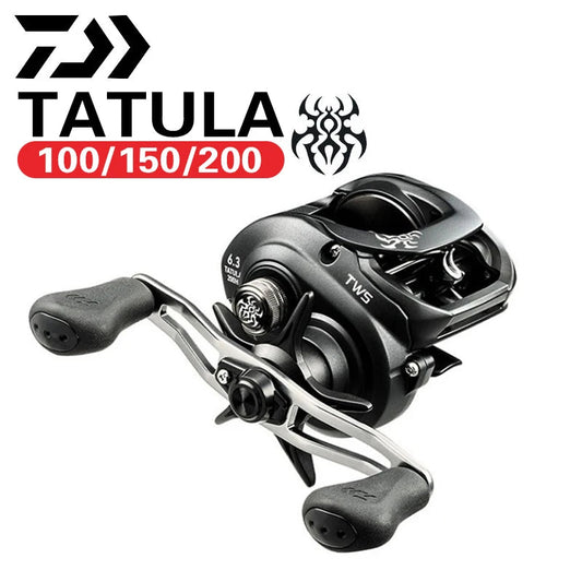 DAIWA TATULA 100 150 200 300 Baitcasting Reel Fishing Reels 7BB+1RB MAX DRAG  Low profile Casting Reel Saltwater Reel Wild Frontier Gear LLC