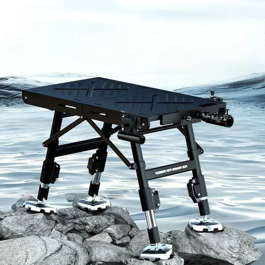 Multifunction Light Mini Fishing Chairs Portable Folding Fishing Stool Anti-slip Adjustable Stabilization Chairs Outdoor Sports - Wild Frontier Gear LLC