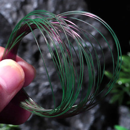 REDTOMATO 500m Color Changing Chameleon Line Fluorocarbon Coat Monofilament Nylon  Carp Wire Leader Line Fishing Equipment