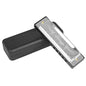 10 Hole 20 Tone Stainless Steel Cover Harmonica C Key Educational Music Harmonica for Beginners/Students/ Teaching/Friends Gift Wild Frontier Gear LLC