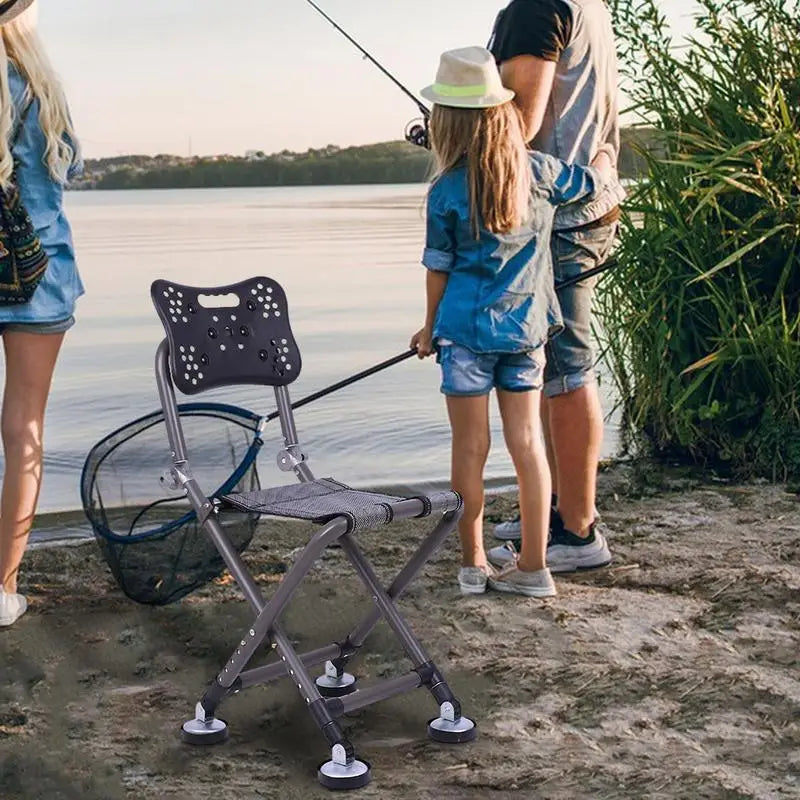 Travel Ultralight Folding Chair Superhard High Load Outdoor Camping Chair Portable Beach Hiking Picnic Seat Fishing Tool - Wild Frontier Gear LLC