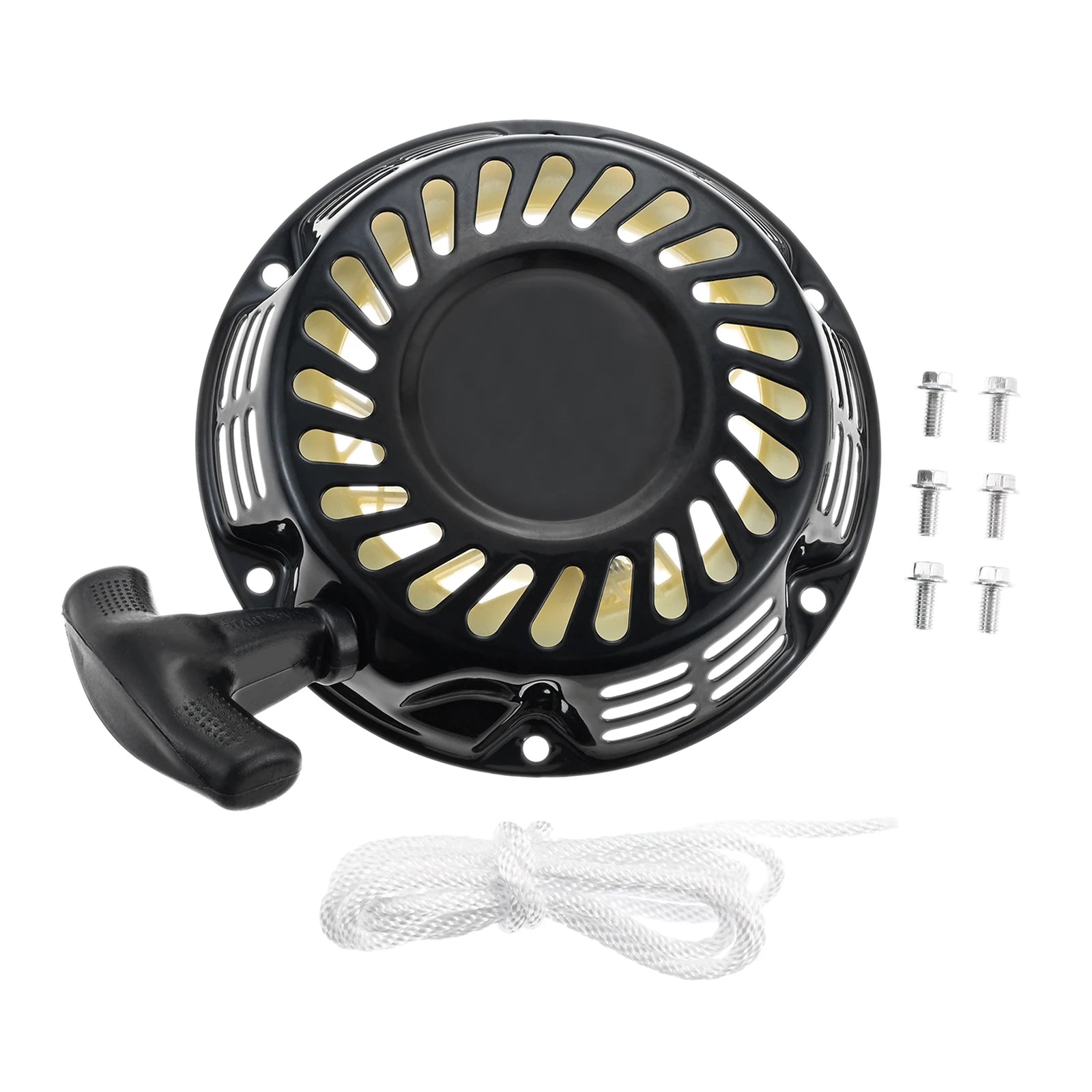 Recoil Starter Assy Fit For Coleman Baja Messimo Lifan Ducar 212Cc 196Cc 224Cc Harbor Freight Predator 212 224 7HP Pull Start Wild Frontier Gear LLC
