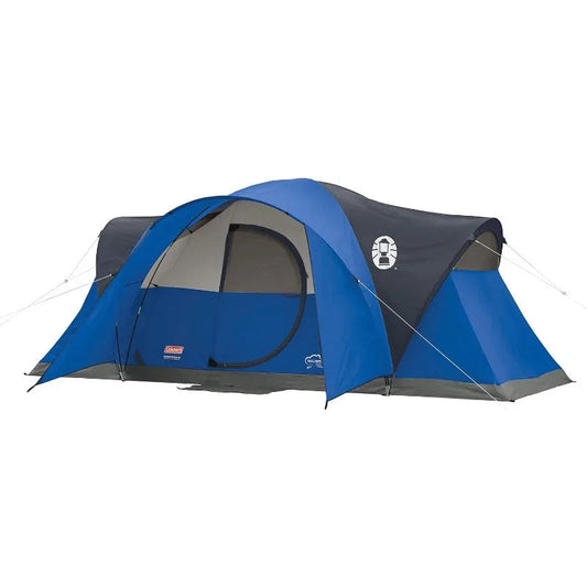 Coleman Montana Camping Tent, 6/8 Person Family Tent with Included Rainfly, Carry Bag, and Spacious Interior Wild Frontier Gear LLC