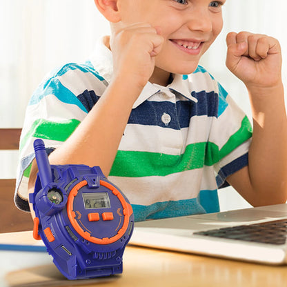 Kids Walkie Talkie Watch Walkie Talkies For Kids 2 Pack Two Way Walkie-Talkie For Boys & Girls Rechargeable Walky Talky With