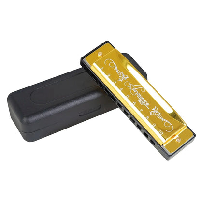 IRIN 10 Hole 20 Tone Harmonica Colorful C Key Harmonica Woodwind Instrument Suitable for Beginners Teaching Playing Gift Wild Frontier Gear LLC