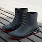 Versatile Casual Short-barreled Waterproof Shoes Men Women Lined With Fleece Warmth Anti-slip Wear-resistant Outdoors Rain Boots - Wild Frontier Gear LLC