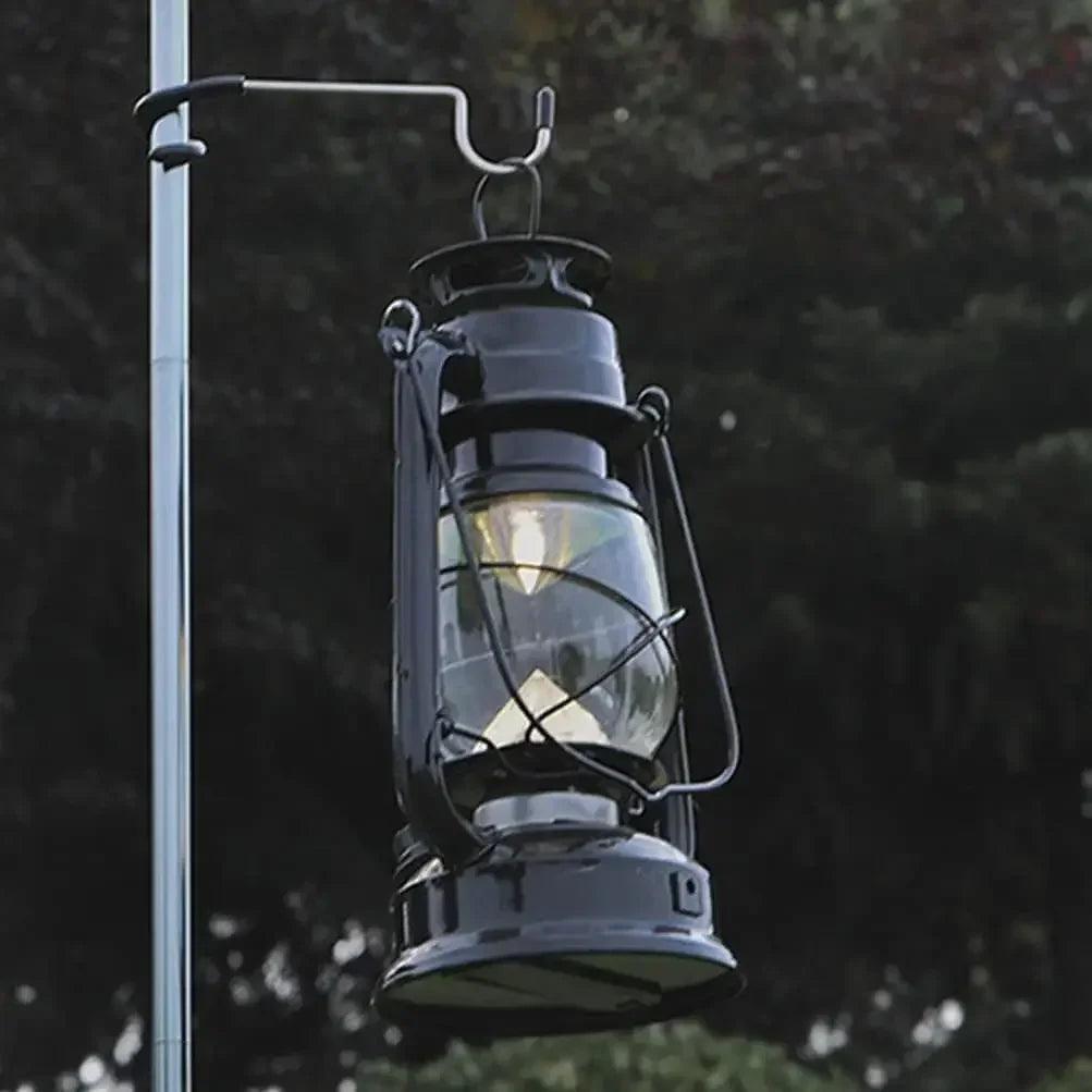 Outdoor Adjustable Lamp Hook Set – Versatile Black Mounting Accessories for Camping and Outdoor Activities - Wild Frontier Gear LLC