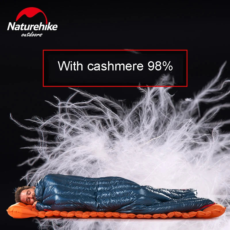 Naturehike cw280 Sleeping Bag Naturehike CWM400 Camping Ultralight Sleeping Bag Winter Duck Down Waterproof Sleeping Bags Wild Frontier Gear LLC
