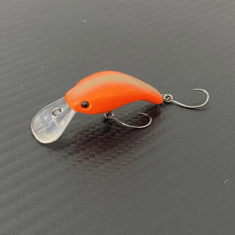 LTHTUG Area Trout Fishing Lure RUSH BELL Medium Diving Minnow 33mm 2g Floating Crankbait Noiseless Hard Artificial LW124