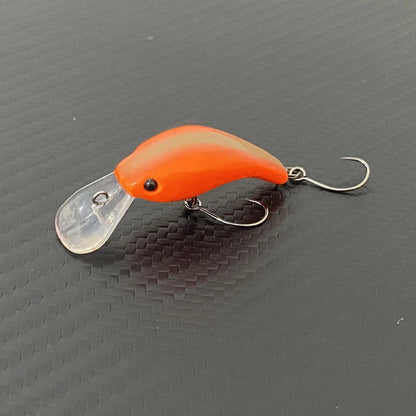 LTHTUG Area Trout Fishing Lure RUSH BELL Medium Diving Minnow 33mm 2g Floating Crankbait Noiseless Hard Artificial LW124