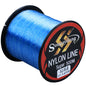 Sougayilang 500M Nylon Fishing Line 11-36.3LB Super Strong Monofilament Fishing Line Quick Water Cutting Carp Fishing Line Pesca