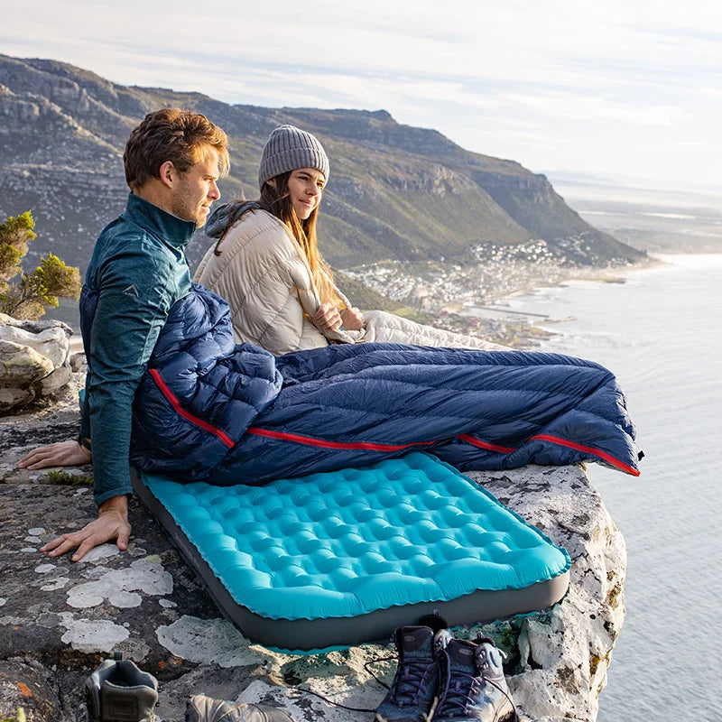 Naturehike Outdoor Ultra light Duck's Down Sleeping Bag Camping Warm And Spliceable Sleeping Bag CW280 And CWM400 Wild Frontier Gear LLC