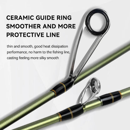 Kingdom Fishing Rods STREAM KING Ultralight 62g Spinning Casting 1.45/1.65/1.39/1.53m UL Baitcasting Travel Stream Fishing Rod Wild Frontier Gear LLC